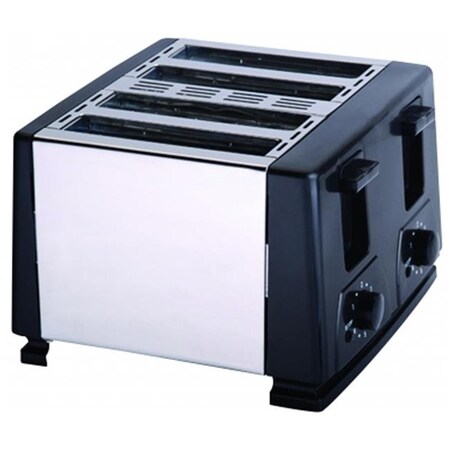 MegaMixer 4 Slice Toaster - Black